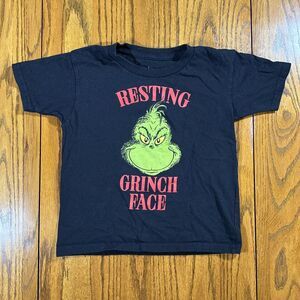 Dr. Seuss Resting Grinch Face T-shirt (size 5/6) The Grinch Stole Christmas